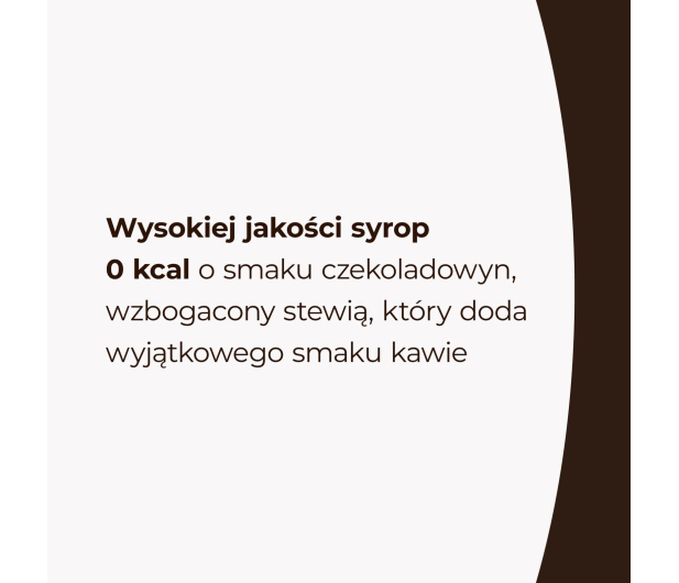 LOCCO LoCCo 0 kcal syrop Barista ze stewią o smaku Czekoladowym - 1503778 - zdjęcie 2
